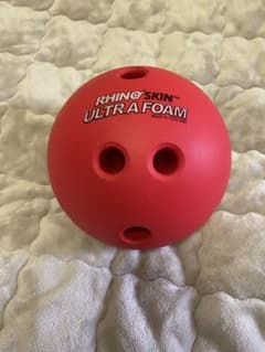 RHINO SKIN ULTRA FOAM ボウリング練習用ボール レッド - メルカリ