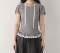 Heather タイ付きレースカット TEEのサムネイル