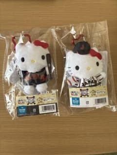 サンリオ　侍ジャパン　一番くじ　ハローキティ　ぬいぐるみ　セットのサムネイル