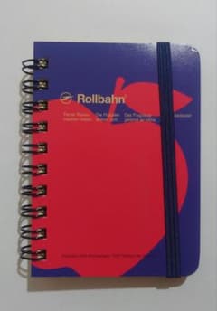ロルバーン25周年 Rollbahn 100 ポケット付メモ ミニ　21アップルのサムネイル