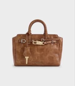 CHARLES & KEITH ハンドバッグ ブラウン