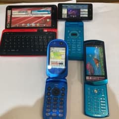 携帯サンプル 4つセットのサムネイル