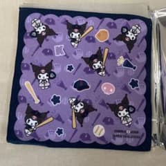 サンリオ　1番くじ　クロミ　キャラクター 野球ハンカチ