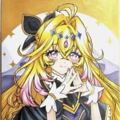 k*z様 ファンアート キュアアルカナ・シャドウ 大色紙（27.3×24.2