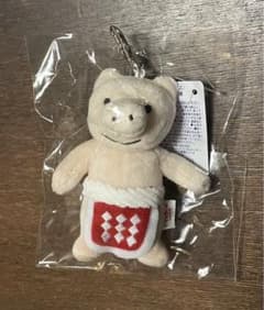 みそかつ 名古屋矢場とん ぶーちゃん　赤いふんどし 約10cm キーホルダーのサムネイル