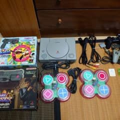 プレイステーション　プレステ　SCPH　9000　ソフト　ガンコン　等　セットのサムネイル