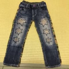 ダメージデニム ジーンズ　べべのサムネイル