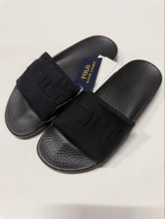 ★新品未使用★POLO RALPHLAURENラルフローレン★サンダル★ブラックのサムネイル
