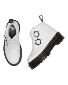 【美品】Dr.Martens DEVON FLOWER 厚底 ホワイトUK4のサムネイル