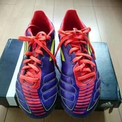 再値下げ アディダス adidas サッカー シューズ スパイク 美品のサムネイル