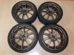 RAYS VOLK RACING ZE40 ブロンズ色 19インチ 8J+45のサムネイル