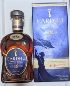 CARDHU シングルモルトウイスキー 18年 700ml Amazon.co.jp: シングルモルト カーデュ 18年 40% [ ウイスキー