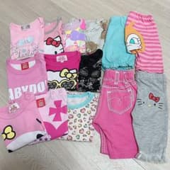 ８０サイズ１４点セットＴシャツ　ズボンのサムネイル