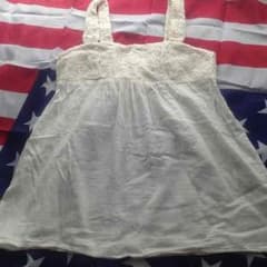 トップス 綿 夏 夏服 涼しい キャミ 海 ビーチのサムネイル