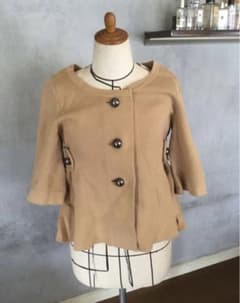 J&M DAVIDSON ノーカラージャケット XSのサムネイル