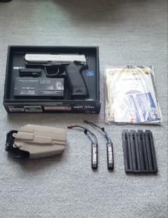 H&K USP 電動ハンドガン(リポ化済み) おまけセット付のサムネイル