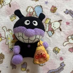 ばいきんまん ぬいぐるみ マスコット ころふわ アンパンマンのサムネイル