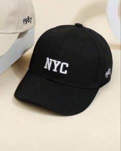 NYC 刺繍 キャップ ブラック 1987のサムネイル