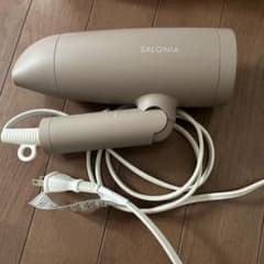 ジャンク品SALONIA ヘアドライヤー 本体ベージュ限定色のサムネイル
