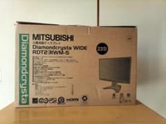 三菱液晶ディスプレイ RDT231WM-S　中古のサムネイル