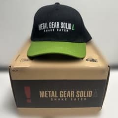 ✨新品未使用✨　メタルギアソリッド　スネークイーター　ロゴキャップ