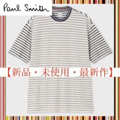 【Paul Smith】ジャカード ボーダー 半袖カットソー 新品・未使用・最新作】ジャカード ボーダー 半袖Paul Smith