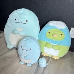 すみっコぐらし4点　ぬいぐるみのサムネイル