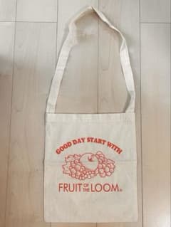 フルーツオブザルーム　布バッグ　FRUITOFTHELOOM ショルダーバッグのサムネイル
