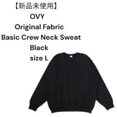 新品未使用】OVY Original Fabric Basic Crew - メルカリ