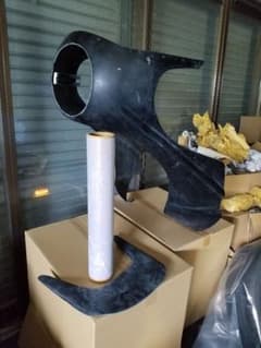ロケットカウル　コミネタイプ　シングルライト　単車用　汎用のサムネイル