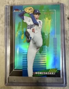 【199枚限定】佐々木朗希 Topps Finest 2025のサムネイル