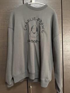 JEANS FACTORY×PEANUTS 刺繍スウェット M 裏起毛のサムネイル