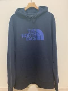 ノースフェイス パーカー ハーフドームロゴ NAVY XLのサムネイル