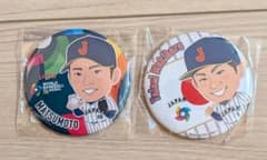 WBC侍ジャパン　 牧原大成　松本裕樹　缶バッジ