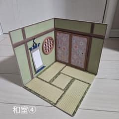 ミニチュア 和室 4 背景ボードのサムネイル