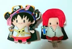 ONEPIECE パペラ フィンガーマスコット ルフィ シャンクスのサムネイル