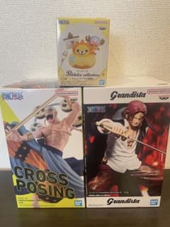 ワンピース フィギュア 3体セット シャンクス エネル チョッパー
