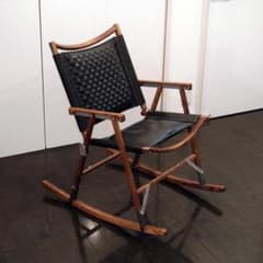 Black Design PINOWORKS レザー チェア ブラックデザインのサムネイル