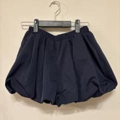 SHEINバルーンシルエット ミニスカート ネイビーのサムネイル