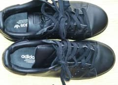 adidas STAN SMITH ブラック 23cm