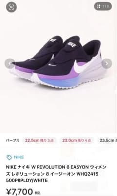 ナイキ レボリューション 8イージーオン　25.5センチのサムネイル