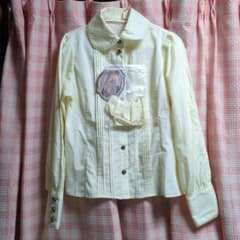 しまむら ノエルドメモワール ブラウス アイボリー Mサイズのサムネイル
