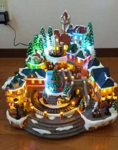 コストコ、クリスマスオルゴールアニメイテッド