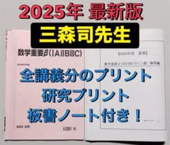 駿台 テキスト 数学重要β 三森司 三森先生　代ゼミ 鉄緑会 河合塾 医学部 駿台 テキスト 数学重要β 三森司 三森先生 代ゼミ 鉄緑会 河合塾