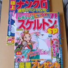 未使用パズル誌2冊セット　スケルトン　ナンクロのサムネイル
