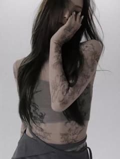 melt the lady lily tattoo tops トップス - メルカリ