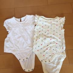 babygap GAP 、H&M ロンパース 80 ２枚のサムネイル