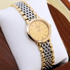 稼働 OMEGA DE VILLE 腕時計 コンビ ゴールド シルバー 3878 - メルカリ