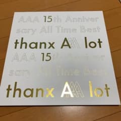 AAA 15th Anniversary All Time Best-than…のサムネイル