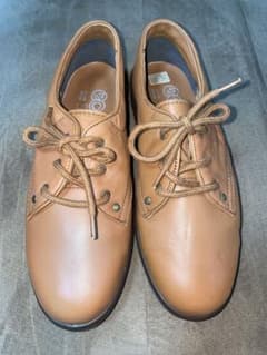 ECCO Soft ブラウンレザーシューズのサムネイル